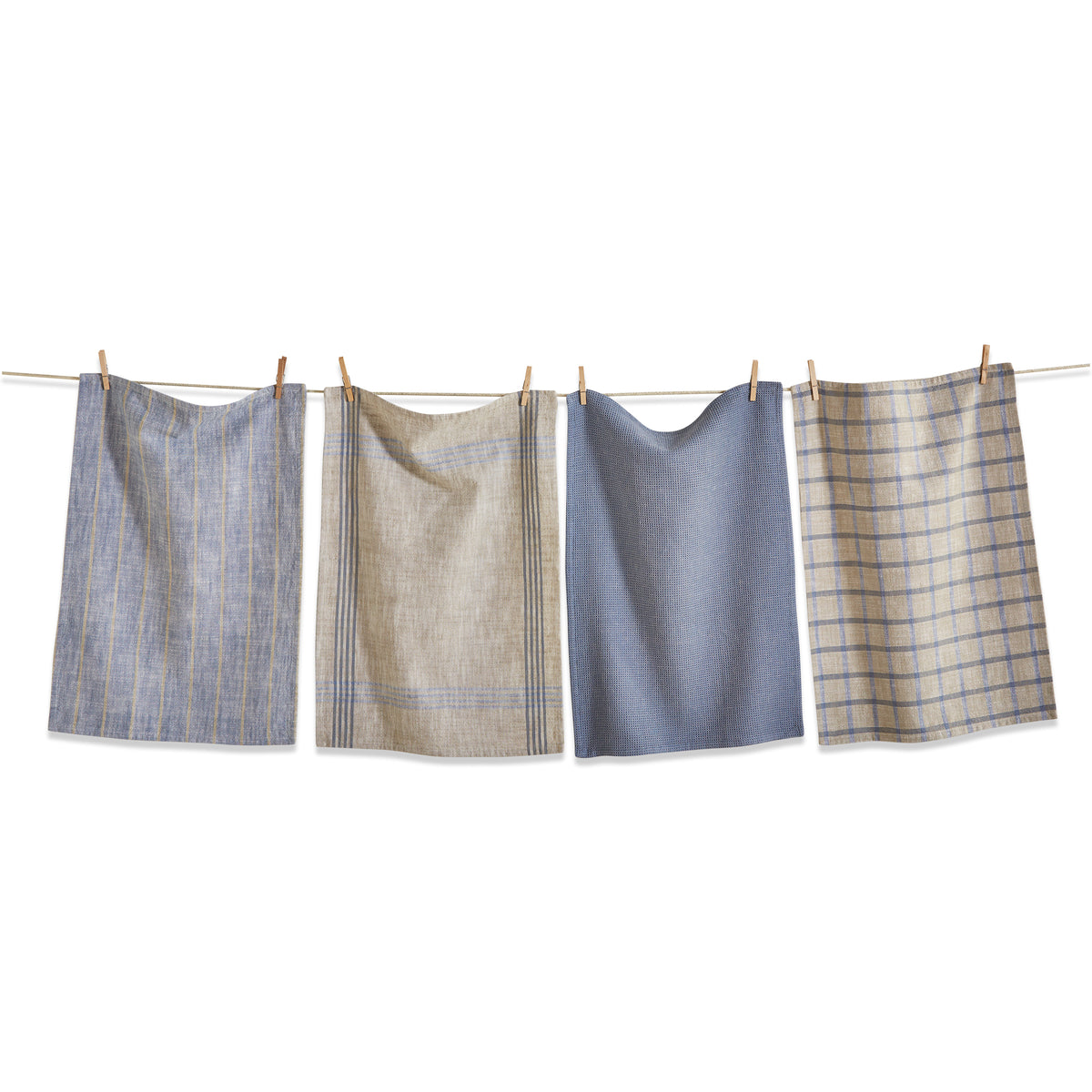 Geqtt YH147-2TOWEL Waffle Weave Microfiber Dish Towels - Set Of 2, Super Absorbent
