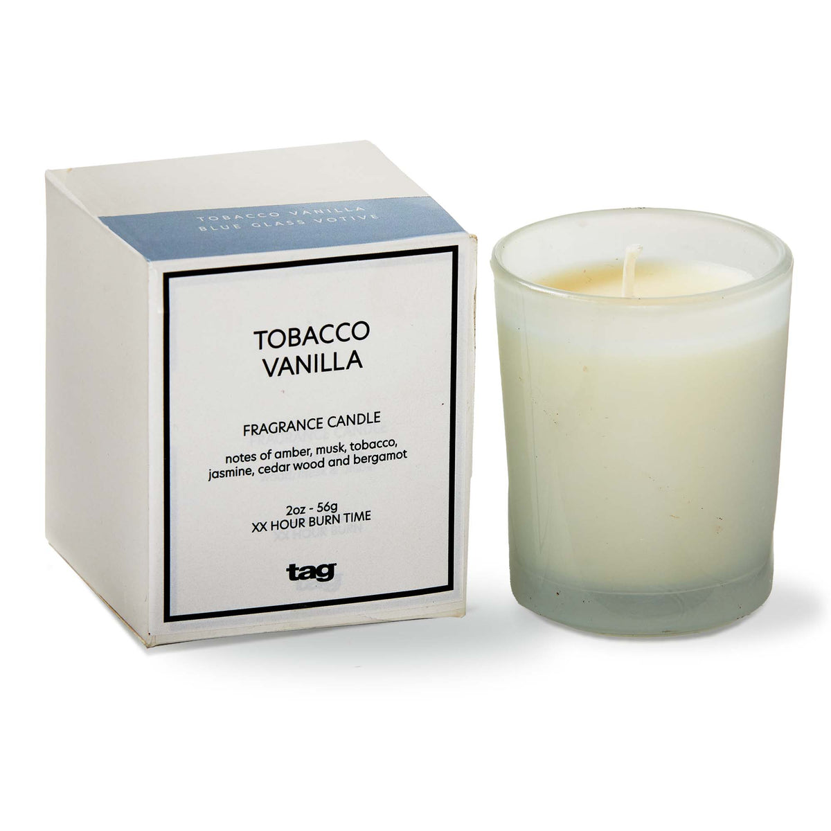 Tobacco Vanilla Votive Candle – tag