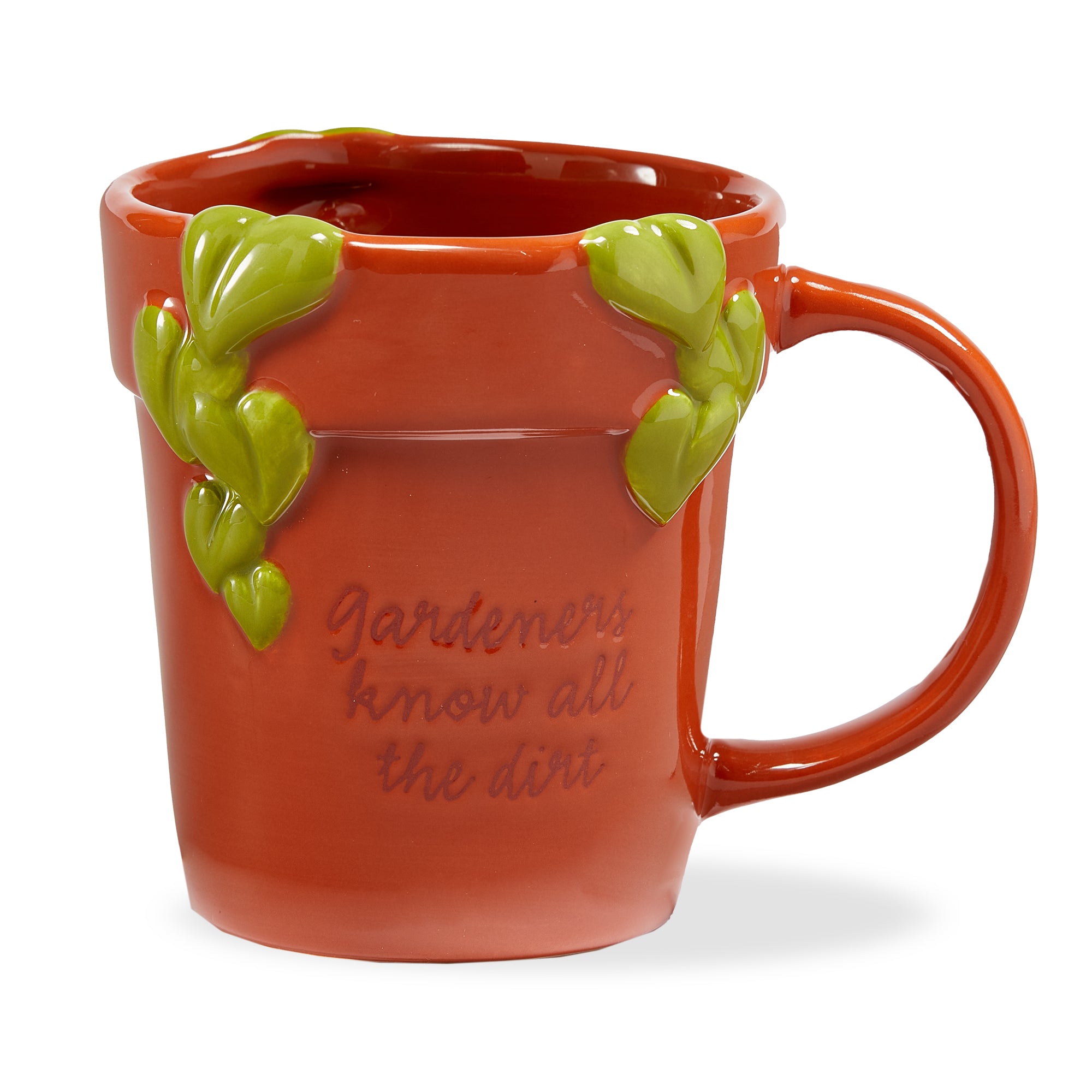 Gardeners Know All The Dirt Mug – tag