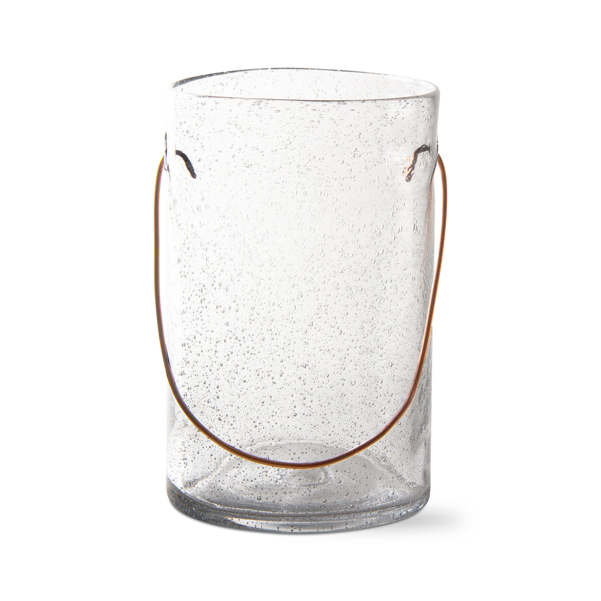 Bubble Glass Copper Handle Large – tag