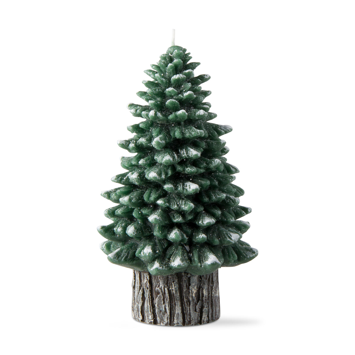 Spruce Large Rustic Tree Candle – tag