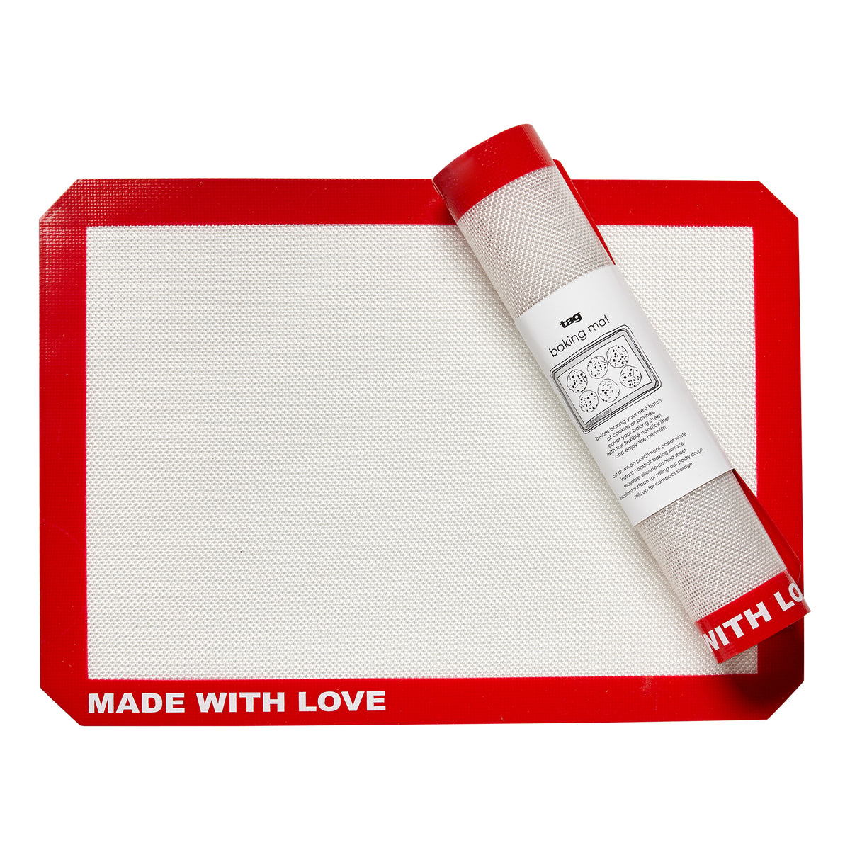 Mat Tag Made With Love Baking Mat – tag