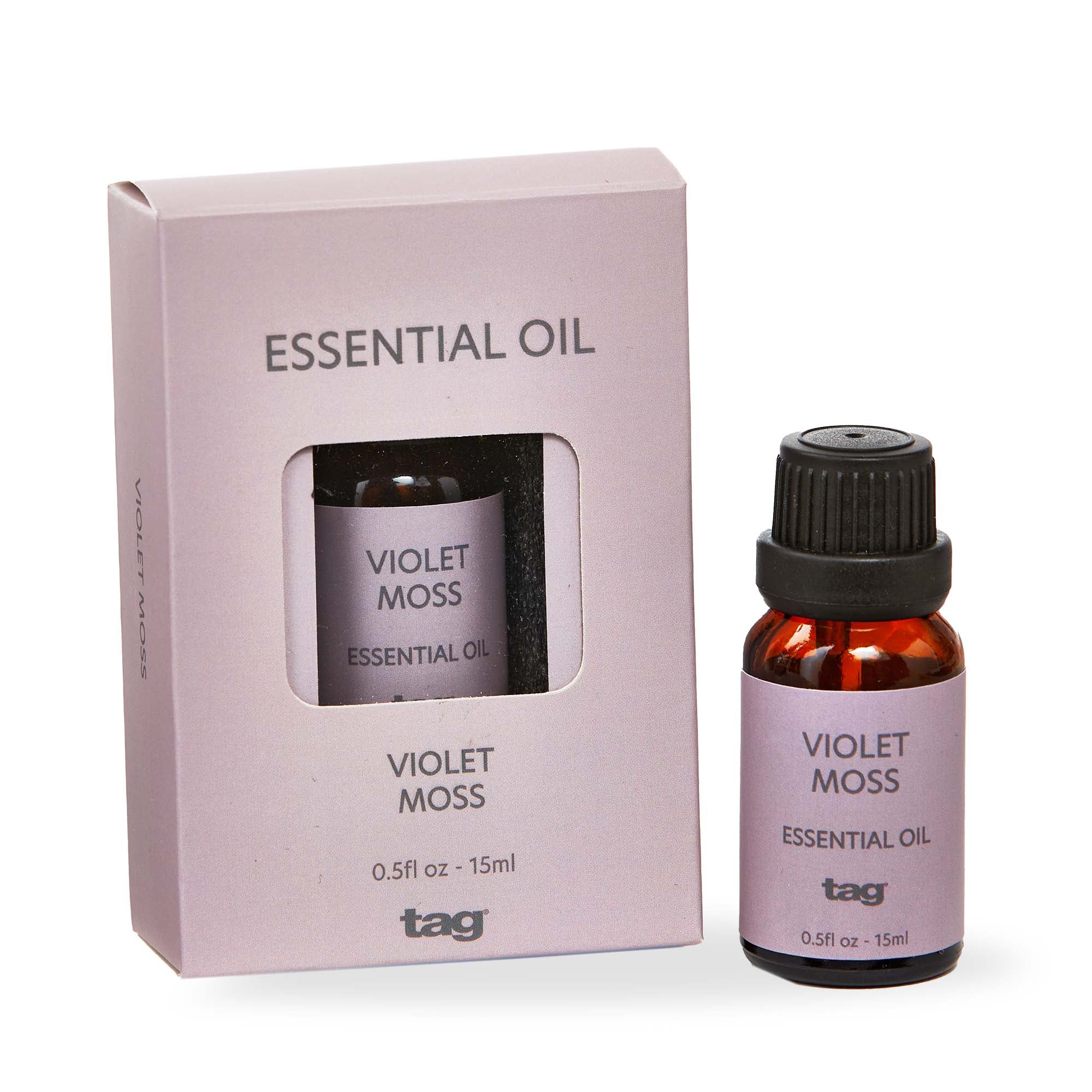 Violet Moss Essential Oil – tag