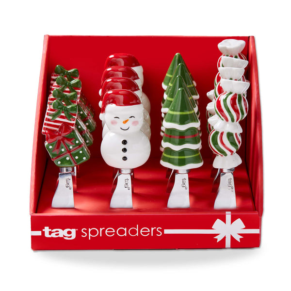 Holiday Cheer Spreader Assortment Of 16 Cdu – tag
