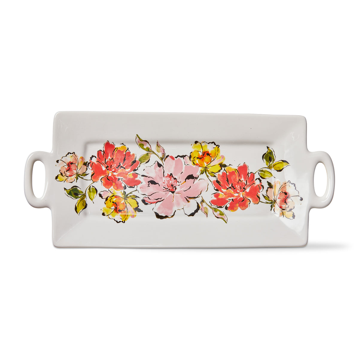 In Bloom Rectangular Platter – tag