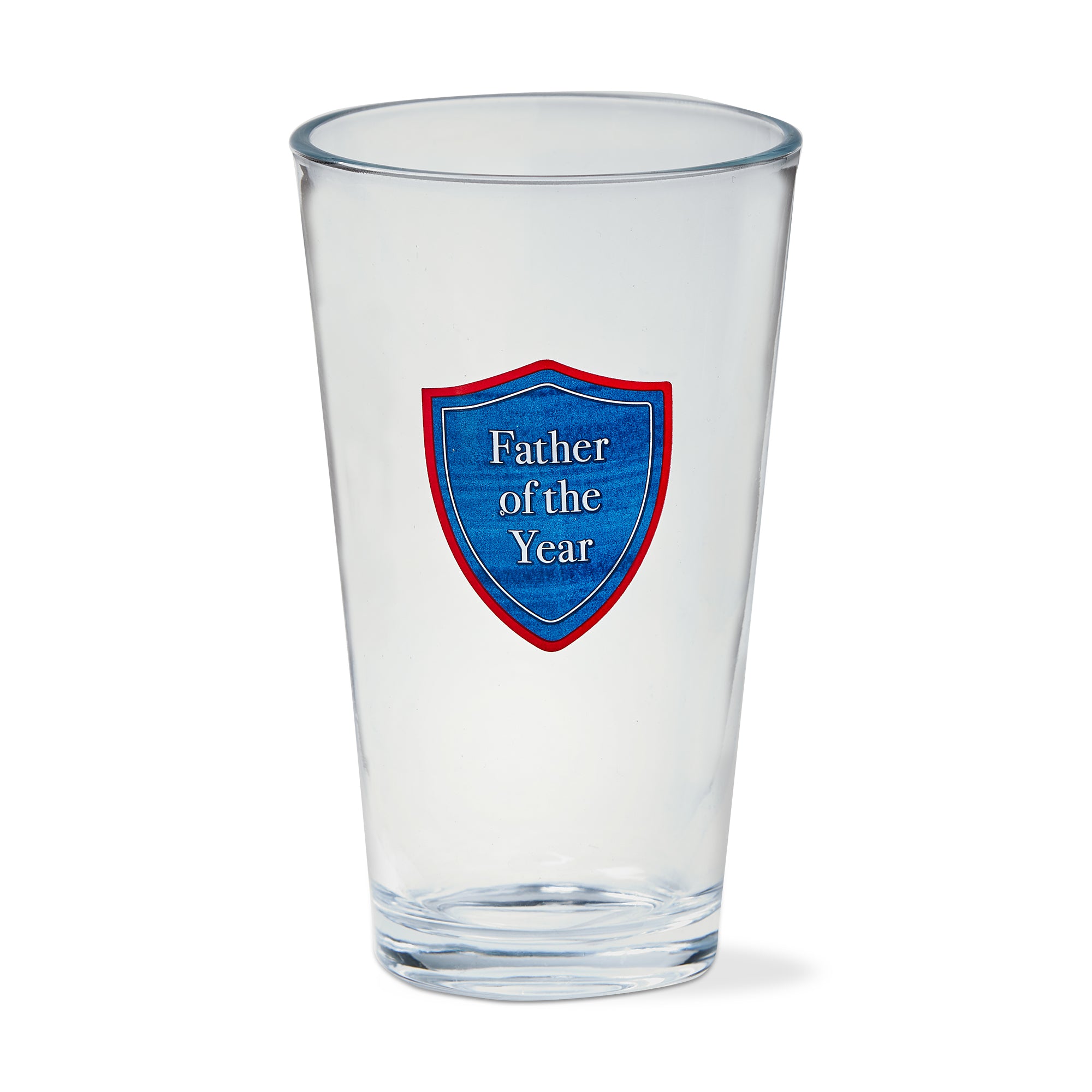 Father Of The Year Beer Glass – tag