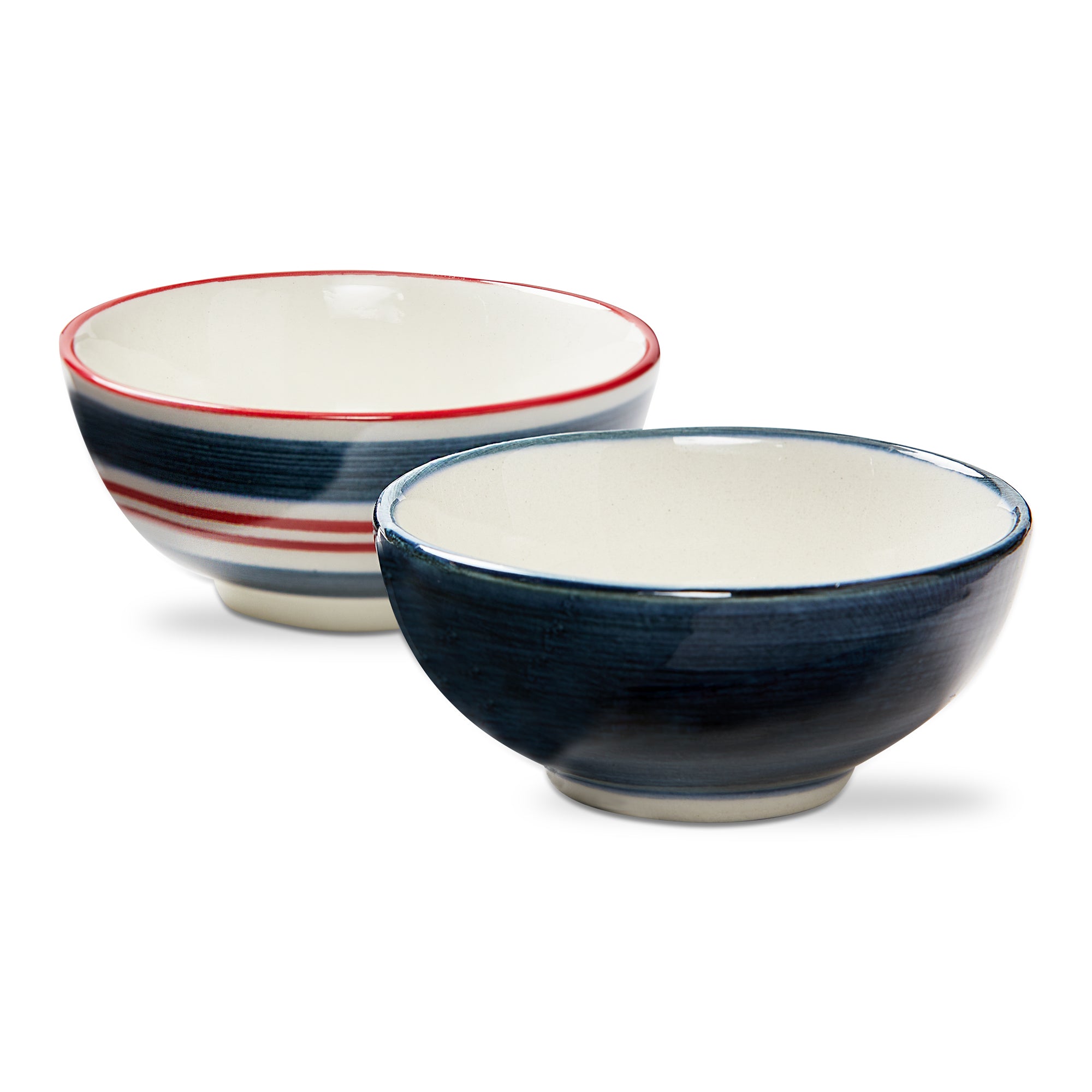 Summer Stripe & Pinwheel Snack Bowl Assortment Of 2 – tag