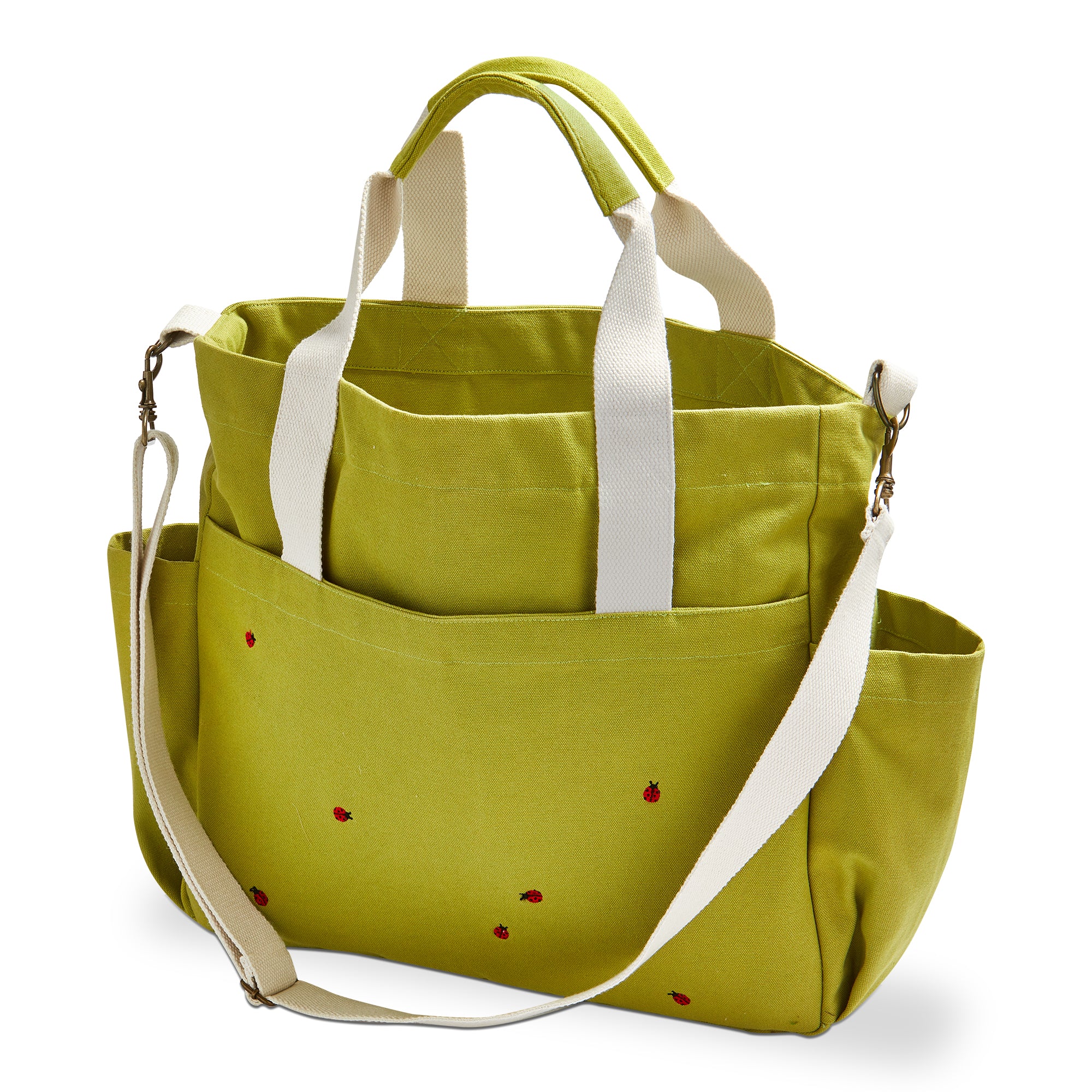 Ladybug Garden Tote – tag