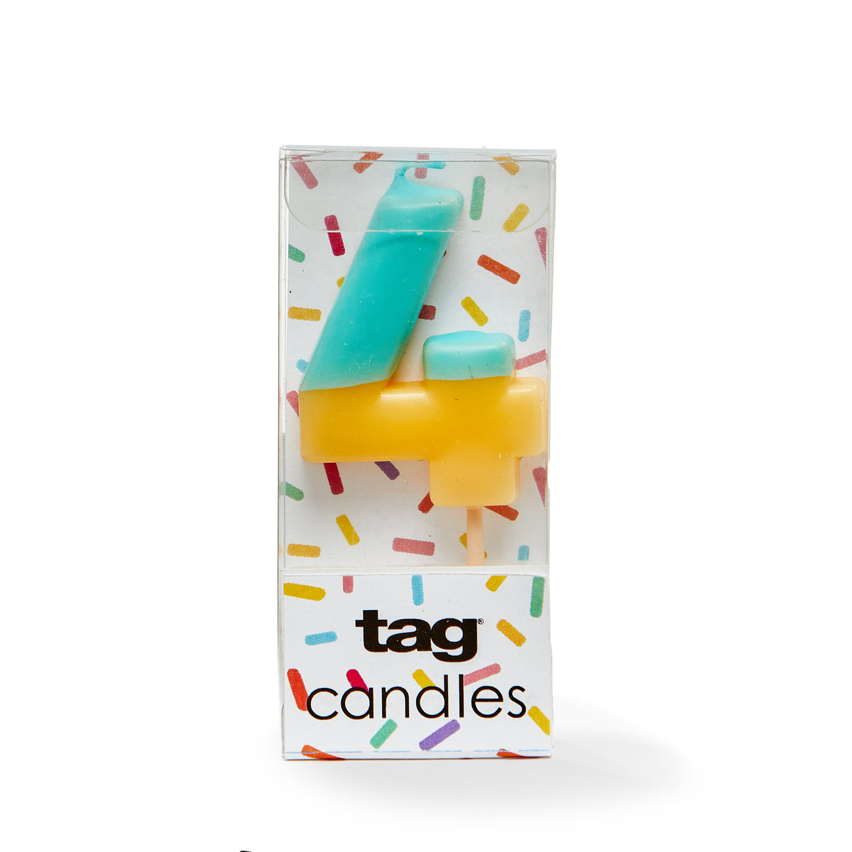 Digit 4 Candle – tag