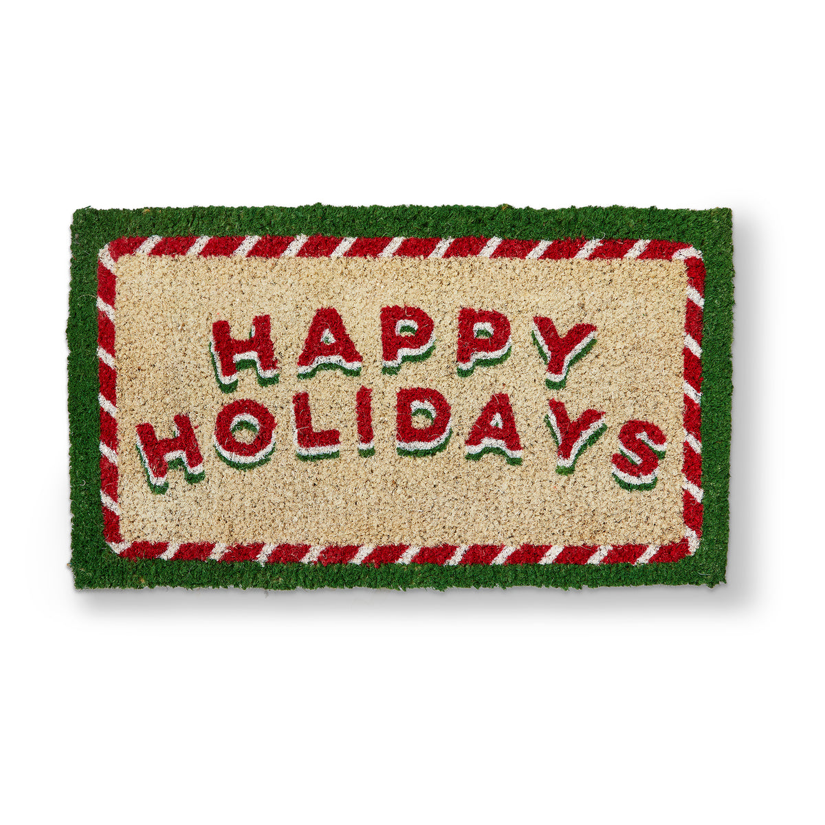 Mat Tag Happy Holiday Coir Mat – tag