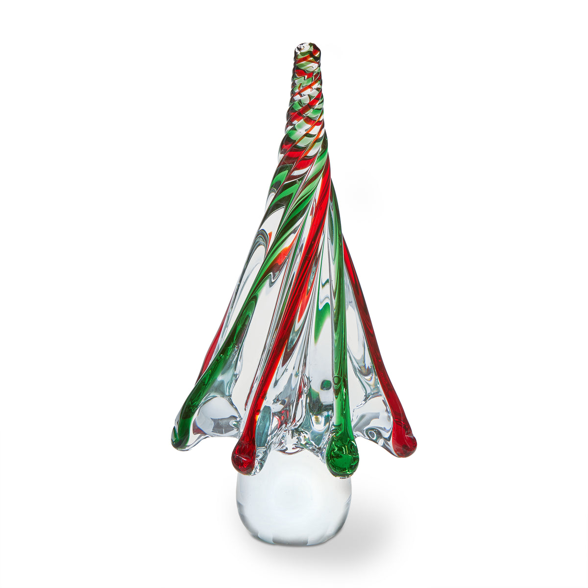 Swirled Glass Tree Decor – tag