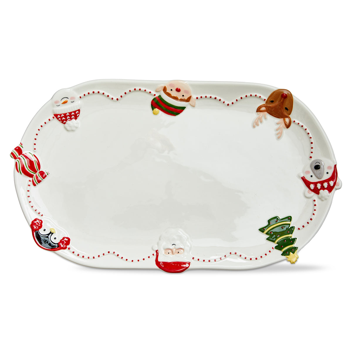 Holiday Cheer Oval Platter – tag