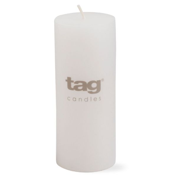 Picture of chapel pillar candle 2x5 - white