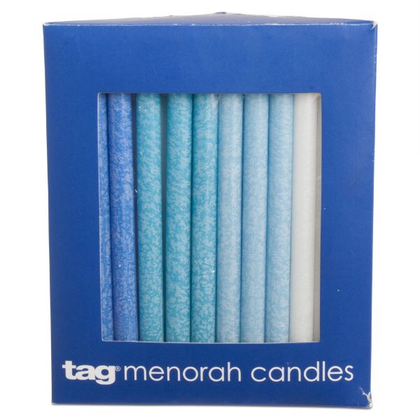 Picture of chanukah candles box of 44 - blue, multi