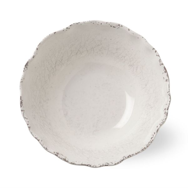 Picture of melamine serving bowl - ivory