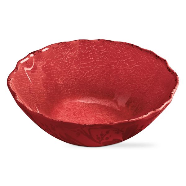 Picture of veranda melamine serving bowl - red