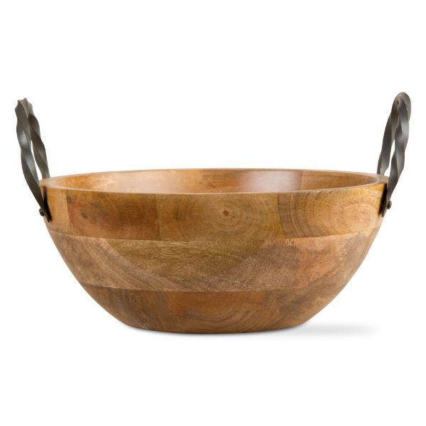 Picture of cava metal handled bowl small - natural