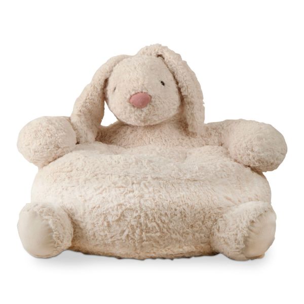 Picture of bunny plush chair - ivory