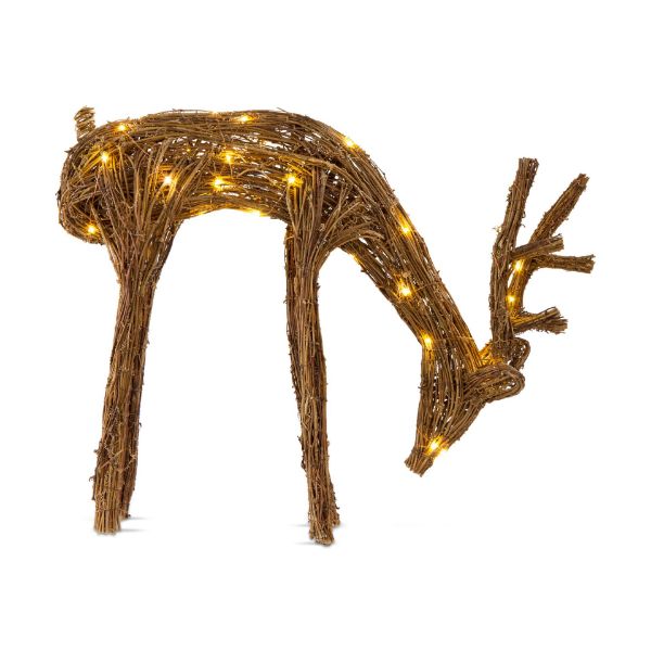Picture of stag vine light up LED deer - brown