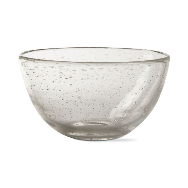 Picture of bubble glass bowl - clear