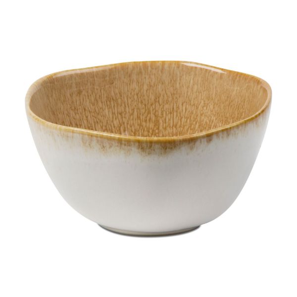 Picture of reactive glaze everyday bowl - maize