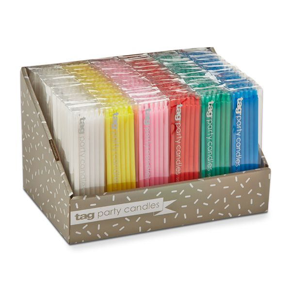 Picture of party candles assortment of 72 & cdu - multi