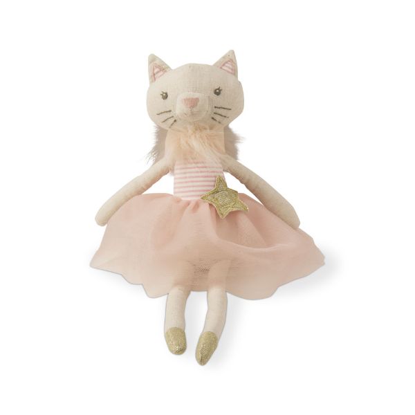 Picture of kitty tooth fairy pocket plush - pink