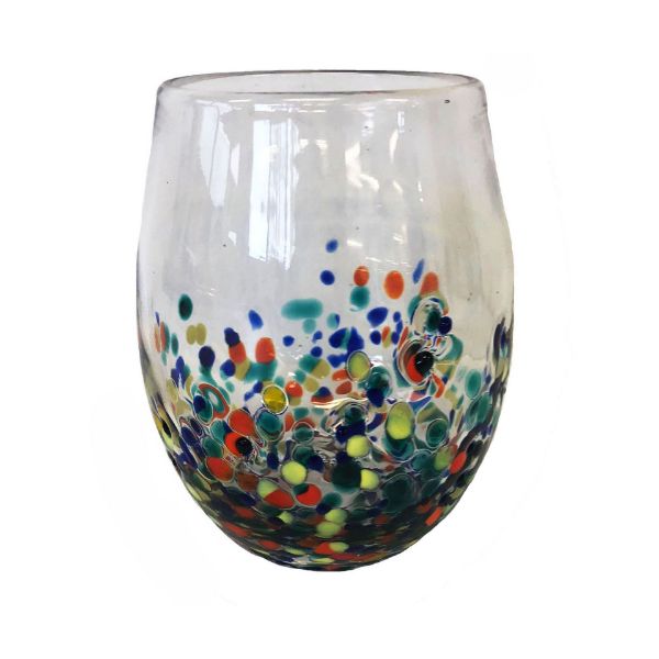 Picture of pebble stemless wine - multi