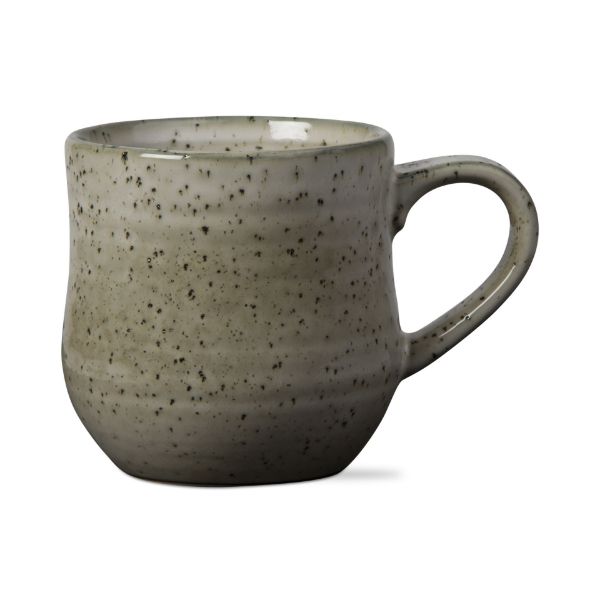 Picture of loft speckled double reactive glaze mug - latte