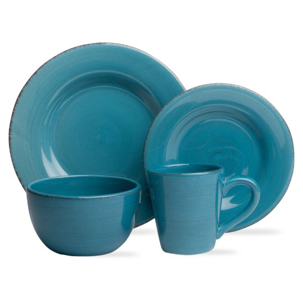 Picture of sonoma 16-pc dinnerware boxed set - turquoise