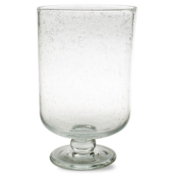 Picture of medium bubble glass hurricane - clear