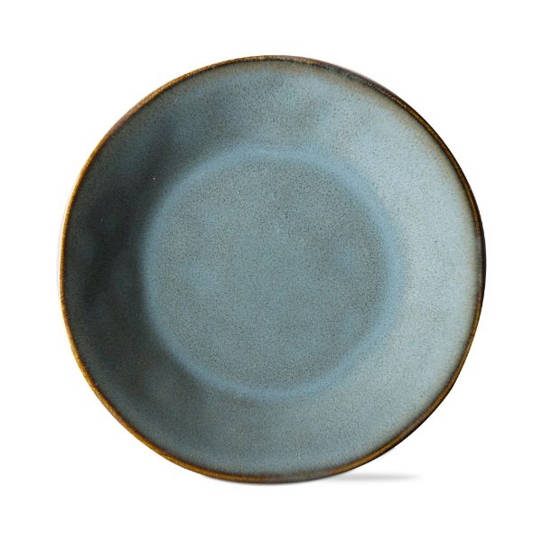 Picture of soho reactive glaze appetizer plate - turquoise