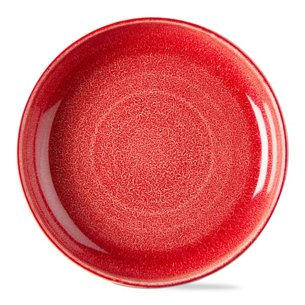 Picture of loft reactive glaze blate - red