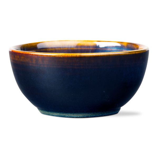 Picture of loft reactive glaze bowl - midnight blue