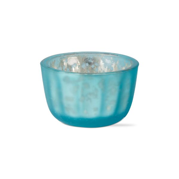 Picture of reflection tealight holder - aqua