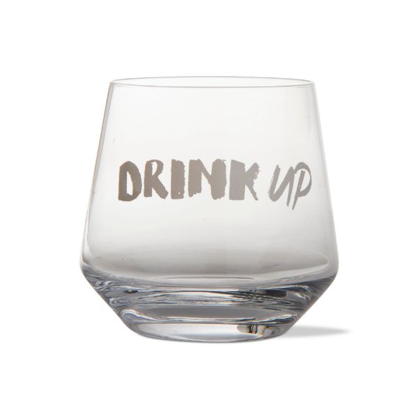 Picture of drink up drinks glass - white