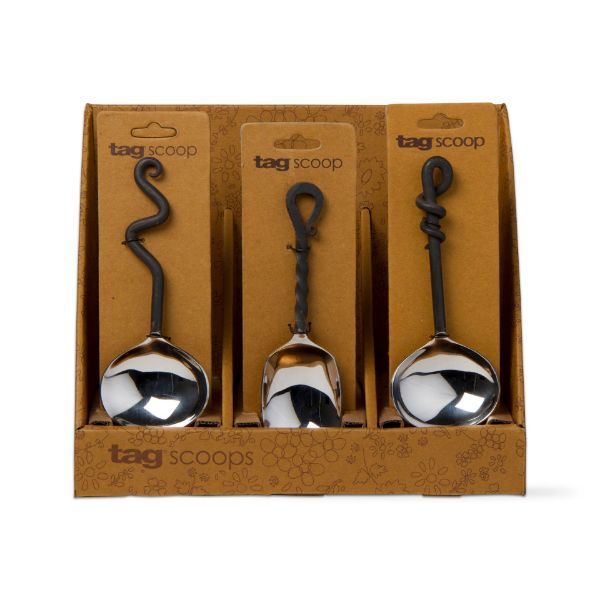 Picture of forged spoon assortment of 12 & cdu - black, multi