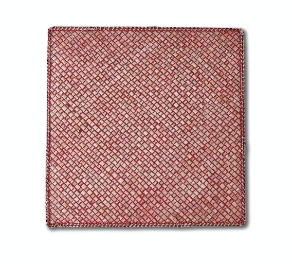 Picture of square pantai placemat - red