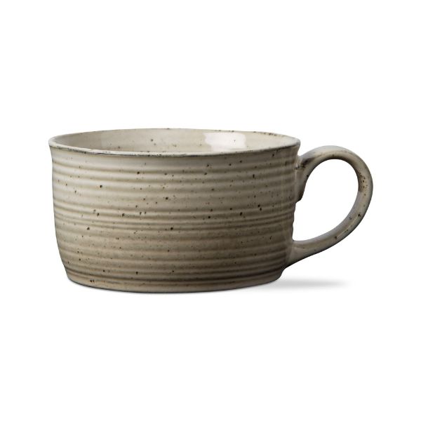 Picture of loft reactive glaze soup mug - latte
