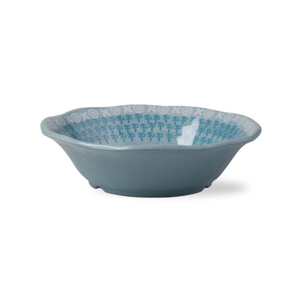 Picture of neela melamine bowl set of 4 - Aqua