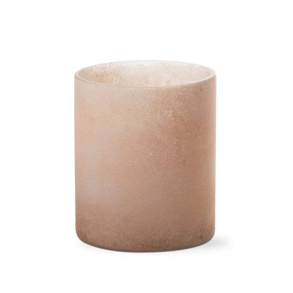 Picture of surf frosted tealight holder - Blush