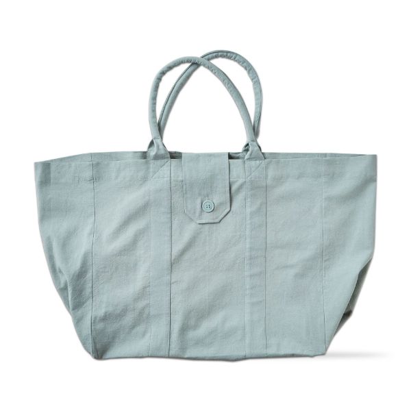 Picture of crinkle lina oversized tote - aqua