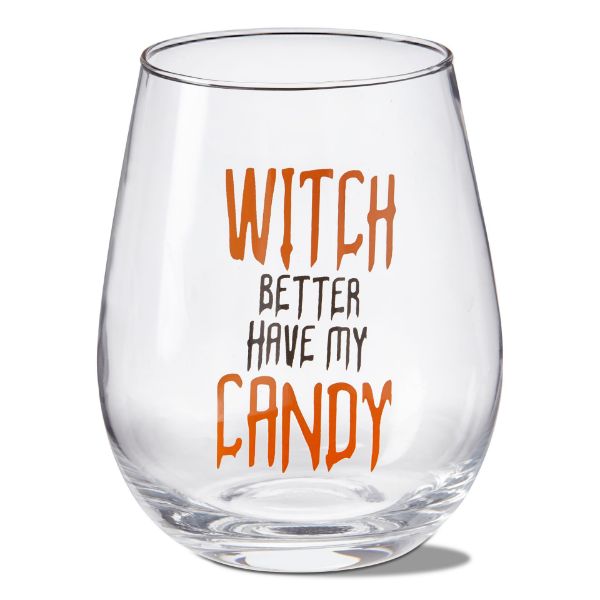 Picture of witch better stemless wine - orange