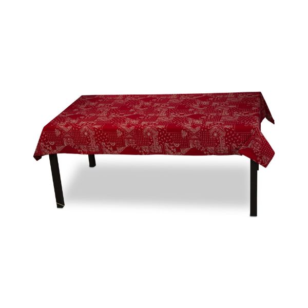 Picture of bandana tablecloth - Red