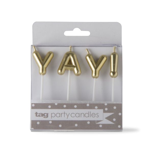 Picture of yay! candle set - Gold