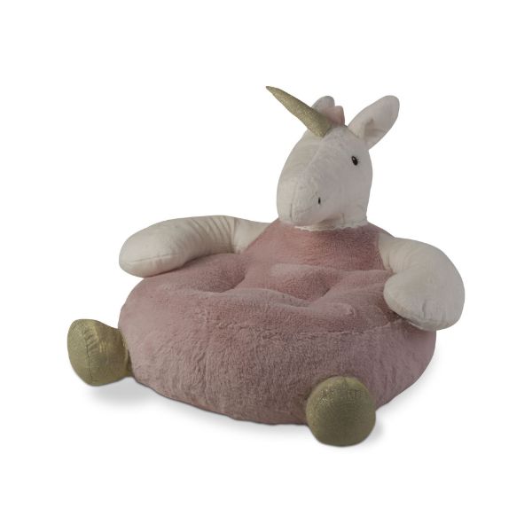 Picture of faye unicorn plush chair - Pink