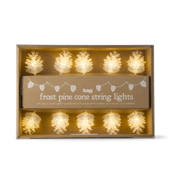 Picture of pinecone led light set - clear