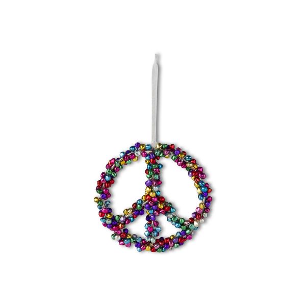 Picture of peace sign ornament - multi