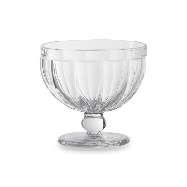 Picture of chelsea footed ice cream bowl - clear