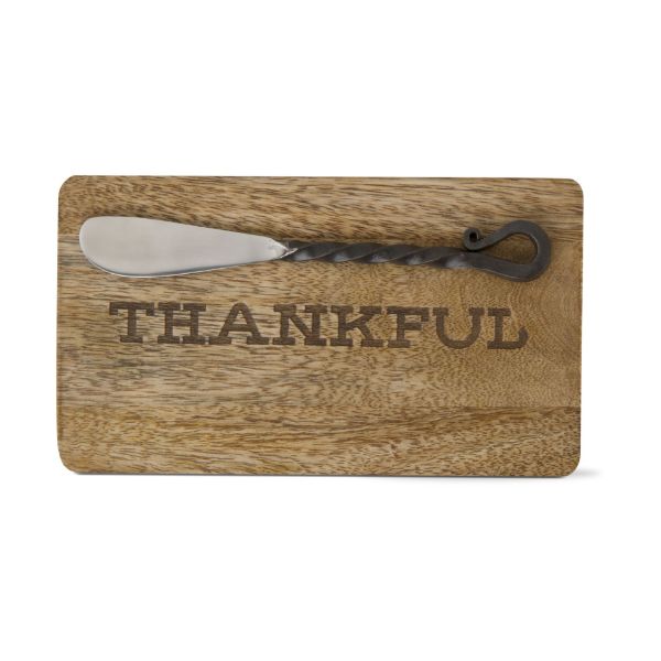 Picture of thankful board and spreader set - natural